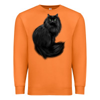 Carrot black cat Premium Sweatshirt - linhVisuals