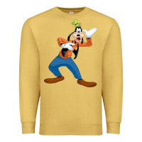 Antique Gold goofy Premium Sweatshirt - linhVisuals