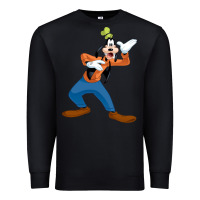 Black goofy Premium Sweatshirt - linhVisuals
