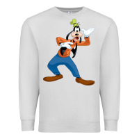 Dove Grey goofy Premium Sweatshirt - linhVisuals