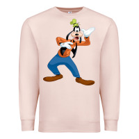 Pale Pink goofy Premium Sweatshirt - linhVisuals