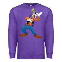 Purple goofy Premium Sweatshirt - linhVisuals