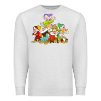 Oatmeal Heather grumpy dopey dwarf Premium Sweatshirt - linhVisuals
