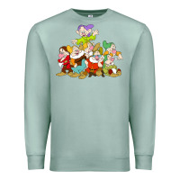 Seafoam grumpy dopey dwarf Premium Sweatshirt - linhVisuals