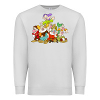 Dove Grey grumpy dopey dwarf Premium Sweatshirt - linhVisuals