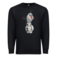 Black olaf Premium Sweatshirt - linhVisuals