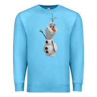 Ocean Blue olaf Premium Sweatshirt - linhVisuals