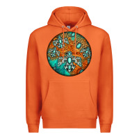 Carrot western pattern circle Premium Hoodie - Jasminsmagicworld