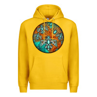 Lemon western pattern circle Premium Hoodie - Jasminsmagicworld