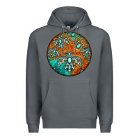 Rock western pattern circle Premium Hoodie - Jasminsmagicworld