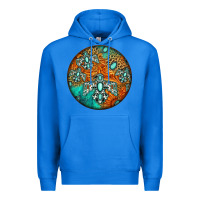 True Royal western pattern circle Premium Hoodie - Jasminsmagicworld