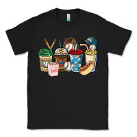 Black Baseball coffee cups Classic Tee - HowdyJamesFarm
