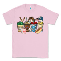Bubblegum Pink Baseball coffee cups Classic Tee - HowdyJamesFarm