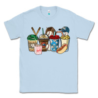 Dusty Blue Baseball coffee cups Classic Tee - HowdyJamesFarm