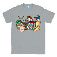 Heather Grey Baseball coffee cups Classic Tee - HowdyJamesFarm