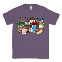 Lavender Baseball coffee cups Classic Tee - HowdyJamesFarm