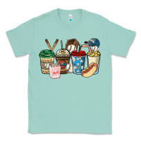 Seafoam Baseball coffee cups Classic Tee - HowdyJamesFarm