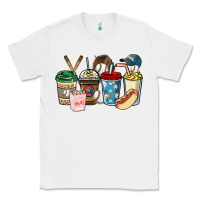 White Baseball coffee cups Classic Tee - HowdyJamesFarm