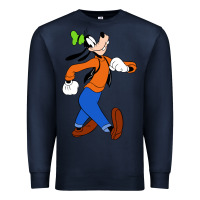 Navy goofy Premium Sweatshirt - linhVisuals