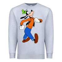 Heather Grey goofy Premium Sweatshirt - linhVisuals