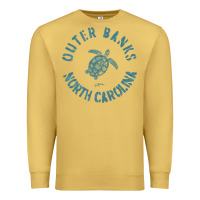 Antique Gold jcombs outer banks, nc, sea turtle hoodie Premium Sweatshirt - linhVisuals