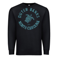 Black jcombs outer banks, nc, sea turtle hoodie Premium Sweatshirt - linhVisuals