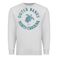 Dove Grey jcombs outer banks, nc, sea turtle hoodie Premium Sweatshirt - linhVisuals