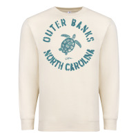 Sandshell jcombs outer banks, nc, sea turtle hoodie Premium Sweatshirt - linhVisuals