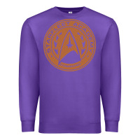 Purple star fleet academy dropout stars trekie trek geek Premium Sweatshirt - linhVisuals
