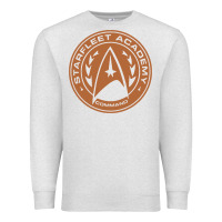 Oatmeal Heather star fleet academy dropout stars trekie trek geek Premium Sweatshirt - linhVisuals