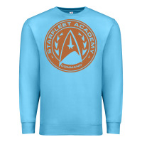 Ocean Blue star fleet academy dropout stars trekie trek geek Premium Sweatshirt - linhVisuals