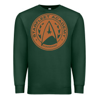 Sports Green star fleet academy dropout stars trekie trek geek Premium Sweatshirt - linhVisuals