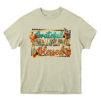 Thankful Grateful Blessed Heavy Core Tee | Teevron