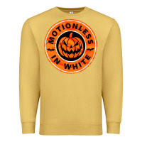 Antique Gold motionless in white hellowen Premium Sweatshirt - linhVisuals