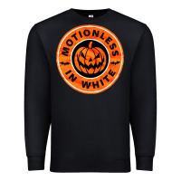 Black motionless in white hellowen Premium Sweatshirt - linhVisuals