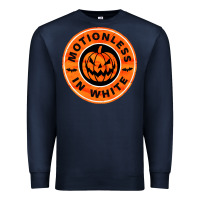 Navy motionless in white hellowen Premium Sweatshirt - linhVisuals
