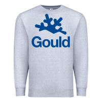 Heather Grey gould academy Premium Sweatshirt - linhVisuals