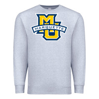 Heather Grey marquette Premium Sweatshirt - linhVisuals