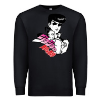 Black josuke very bizarre Premium Sweatshirt - linhVisuals