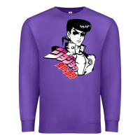 Purple josuke very bizarre Premium Sweatshirt - linhVisuals