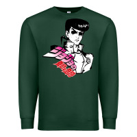 Sports Green josuke very bizarre Premium Sweatshirt - linhVisuals