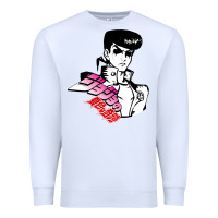 White josuke very bizarre Premium Sweatshirt - linhVisuals