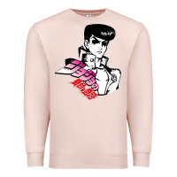 Pale Pink josuke very bizarre Premium Sweatshirt - linhVisuals