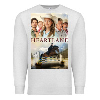 Oatmeal Heather heartland for men and women Premium Sweatshirt - linhVisuals