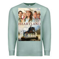 Seafoam heartland for men and women Premium Sweatshirt - linhVisuals