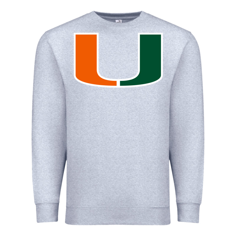 Miami Hurric Premium Sweatshirt by linhVisuals | Teevron