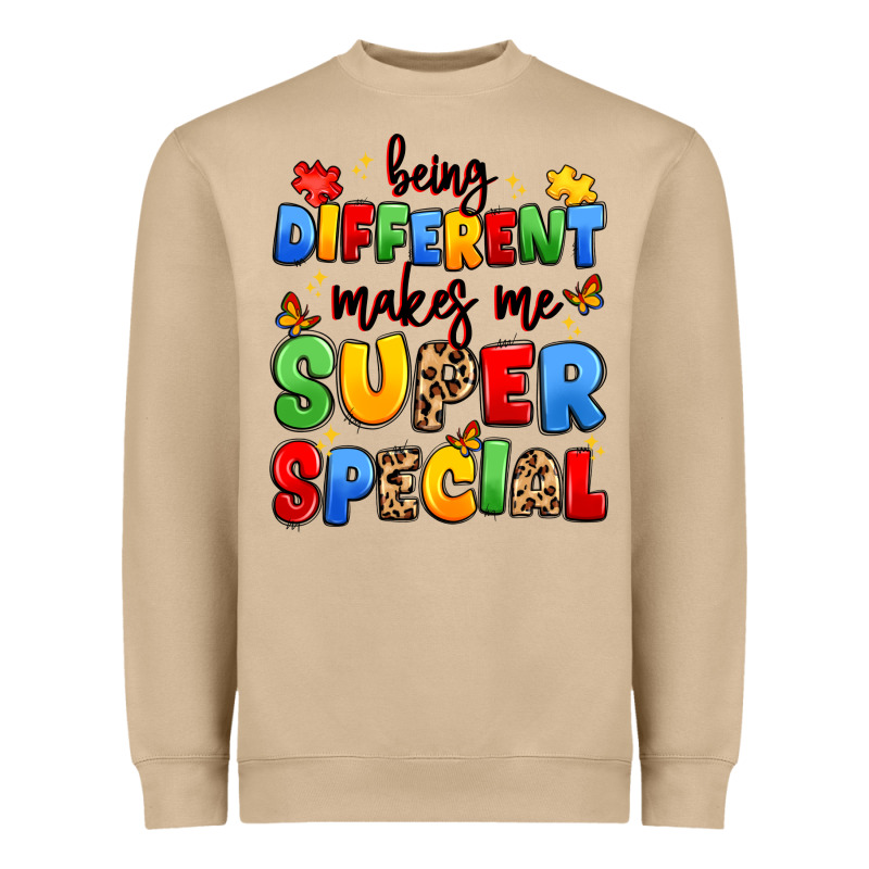 Being Different Makes Me Super Special Heavyweight Sweatshirt by JahusDesignShop | Teevron