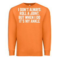 Carrot i dont always roll a joint but when i do Premium Sweatshirt - linhVisuals