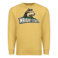 Antique Gold wright state Premium Sweatshirt - linhVisuals