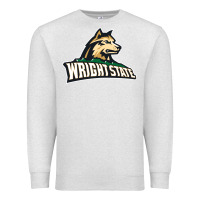 Oatmeal Heather wright state Premium Sweatshirt - linhVisuals